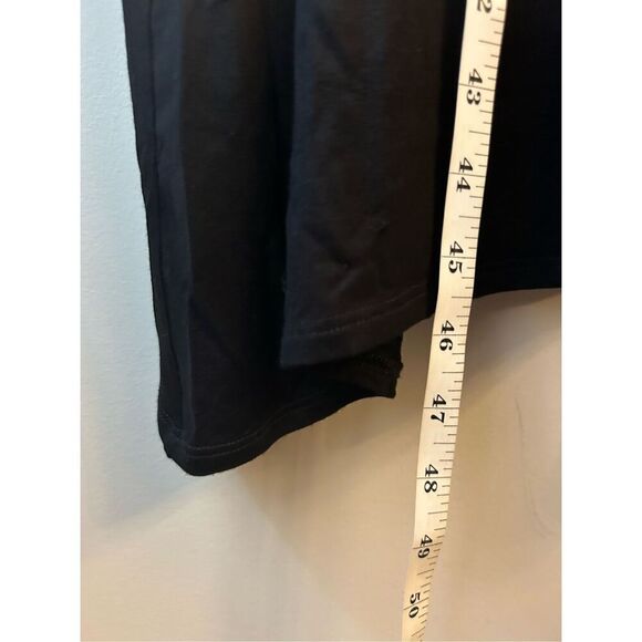 Eileen Fisher A-line midi jersey Jumper Dress sz L Lagenlook pockets layered - Picture 10 of 12